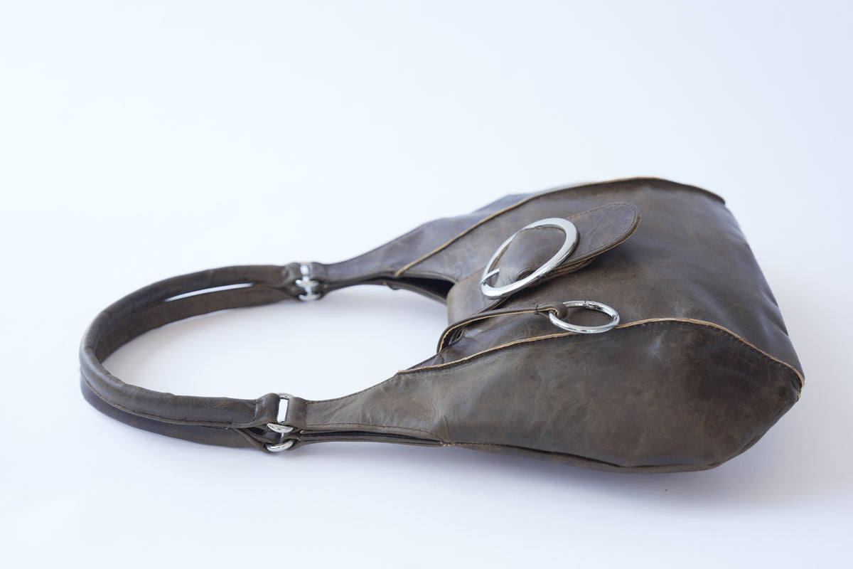 RUBY BAG WASHED BROWN