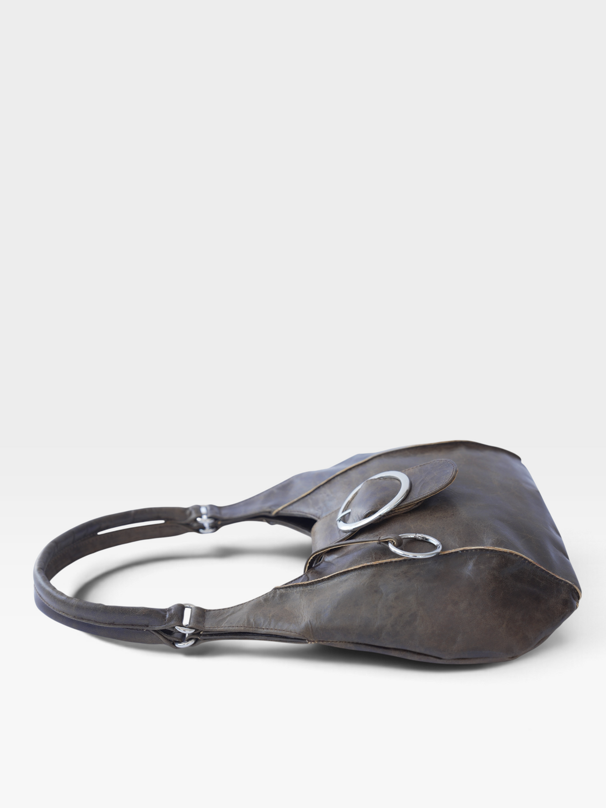 RUBY BAG WASHED BROWN