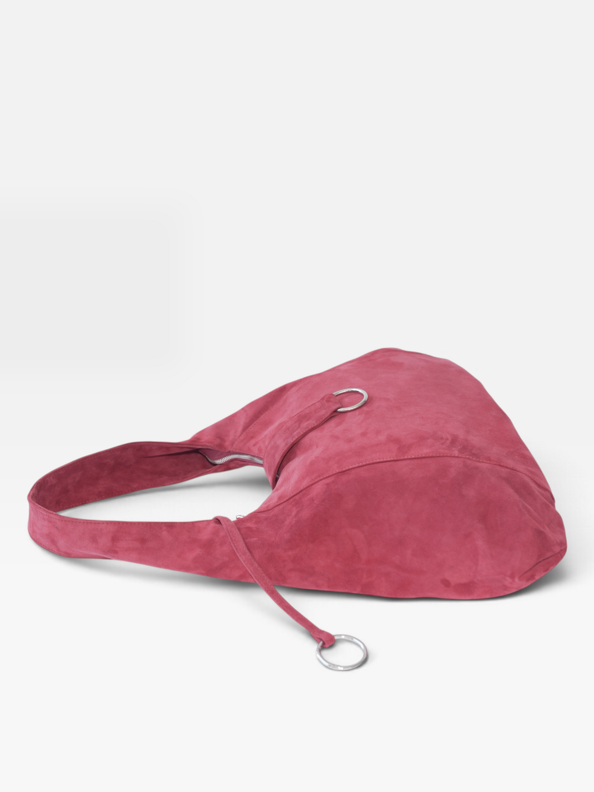 BELLA BAG SUEDE CHERRY