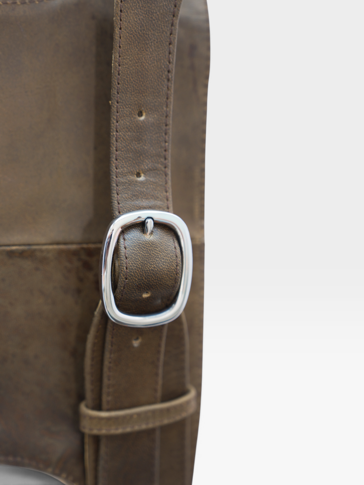 LOULOU BELT BAG WASHED BROWN